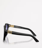 Miu Miu oversized acetate sunglasses, UK version