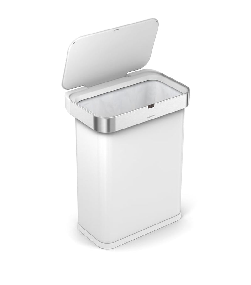 Simplehuman rectangular sensor bin 58L, imported from the UK