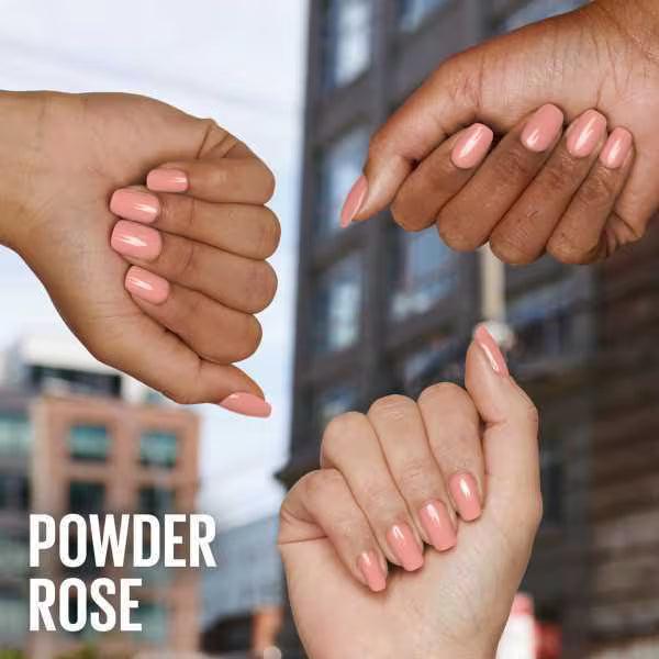 Maybelline Superstay Ink Bonder Powder Rose nail polish imported from the UK