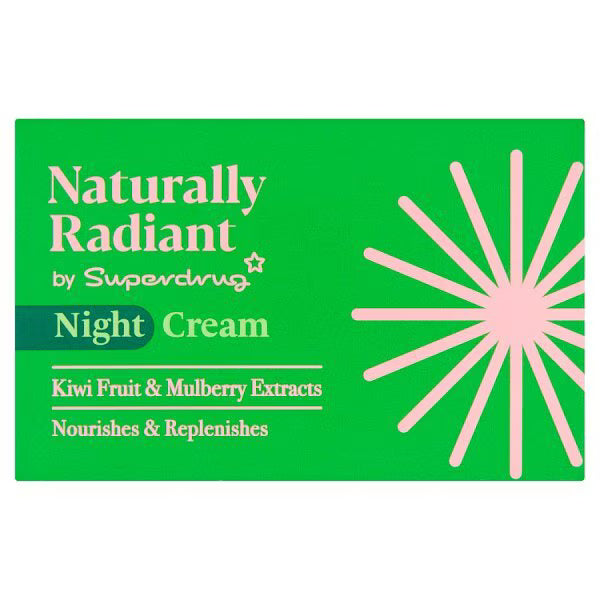 Naturally Radiant Night Cream 50ml, imported from the UK