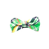 Superdrug SVNX Check Print Bow Tie Multi Green One Size- Buy online at McGrocer