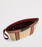 Dolce&Gabbana raffia-effect wash bag, UK version