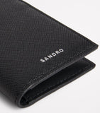 Sandro Paris faux leather bifold card holder (British brand)