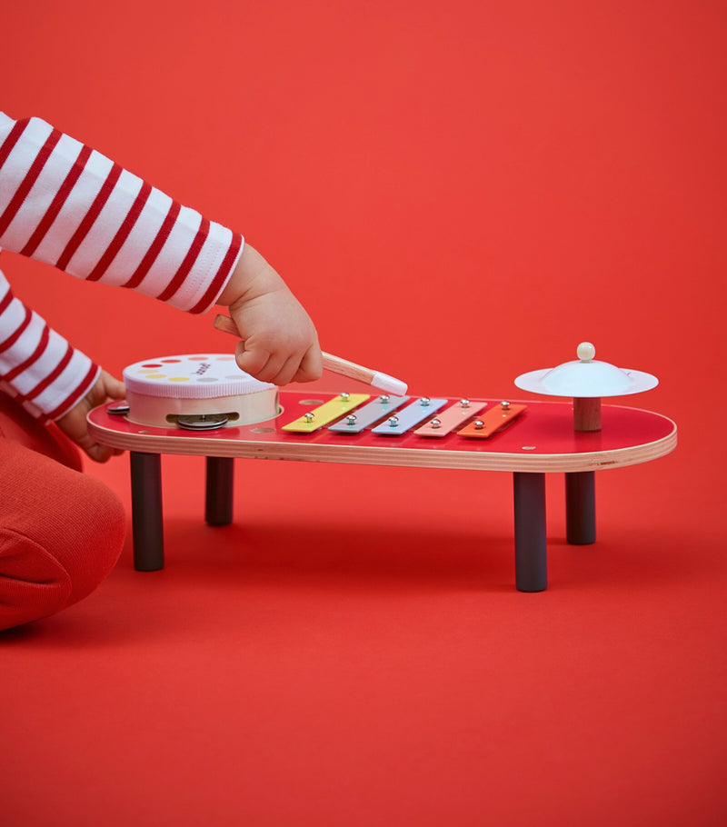 Janod Confetti musical activity table, UK version