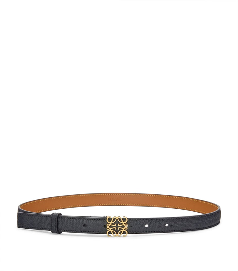 LOEWE Anagram calfskin belt (British brand)