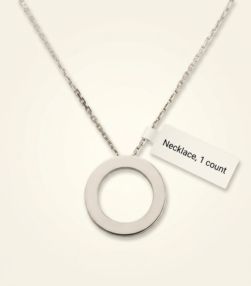 Cartier rose gold LOVE necklace with screw motif (British brand)