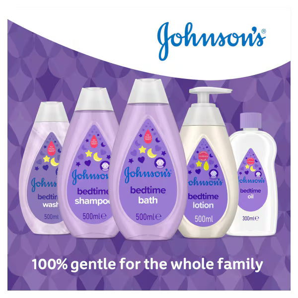 Johnsons Baby Bedtime Shampoo sensitive skin formula, UK version