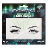 Moon Glow Face Jewels Northern Lights, imported from the UK