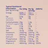 Lucy Bee electrolyte powder coconut water lime 175g, imported from the UK