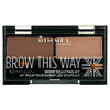 Rimmel eyebrow sculpting kit medium brown, imported from the UK
