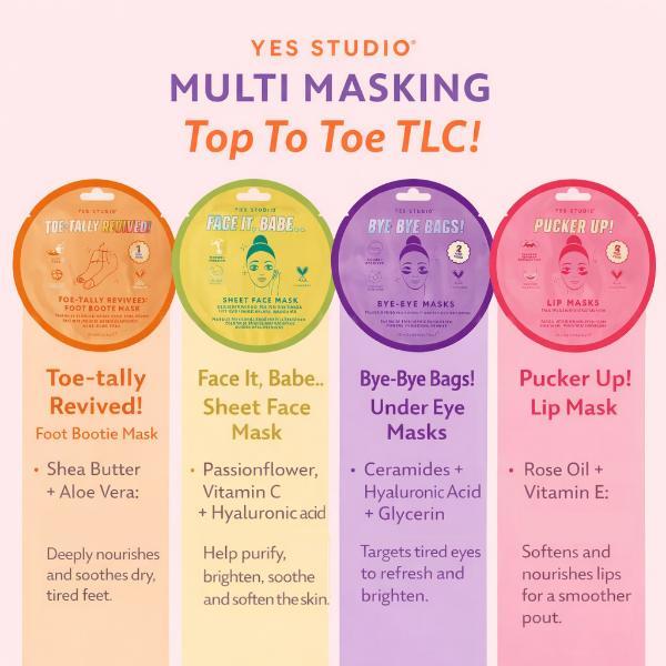 Yes Studio Top to Toe body gift set - British product