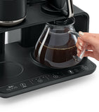 Melitta EPOS Chrome coffee machine with grinder, imported from the UK