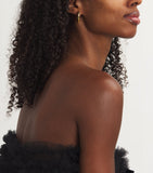 Engelbert gold drop link earrings - British product