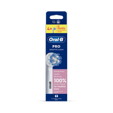 Holland & Barrett Oral-B Pro Sensitive Clean Toothbrush Heads, 4 Counts- Buy online at McGrocer