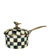Harrods MacKenzie-Childs Courtly Check Saucepan 20.5cm- Buy online at McGrocer