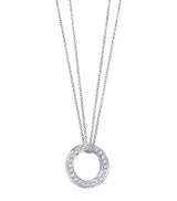 Harrods Boodles White Gold and Diamond Roulette Large Pendant Necklace- Buy online at McGrocer