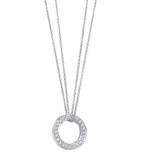 Boodles white gold diamond large pendant necklace - British product