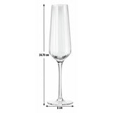 Habitat iridescent champagne flute set of 4 - British product