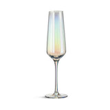 Habitat iridescent champagne flute set of 4 - British product