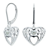 Revere diamond drop earrings April, UK version