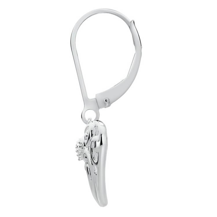 Revere diamond drop earrings April, UK version