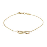 Revere 9ct yellow gold charm bracelet 7.5in, UK version
