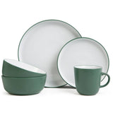 Habitat stoneware dinner set two-tone 16-piece - British product