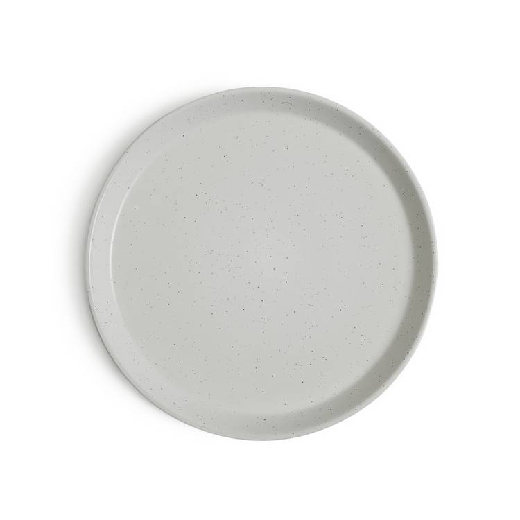 Habitat Addison stoneware dinner plate set white (British brand)