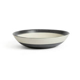 Habitat blue stripe stoneware pasta bowls 22cm - British product