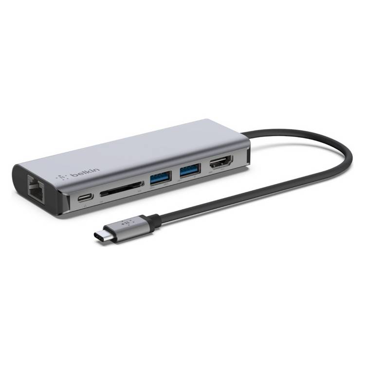 Belkin USB-C 6-in-1 Multiport Adapter (British brand)