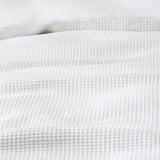 Habitat white waffle bedding set single (British brand)