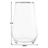 Argos Home gold rim hi-ball glasses set of 4 (British brand)