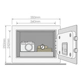 Yale medium digital safe 35cm (British brand)