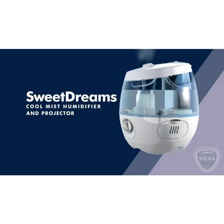 Vicks SweetDreams cool mist humidifier 3.8L - British product