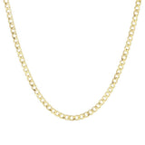 Revere 9ct yellow gold curb chain 18 inch - British product