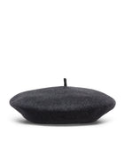 Brunello Cucinelli wool beret with beading and silver-tone hardware - British product