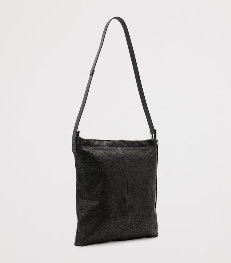 AllSaints Haven cross-body bag in buttery soft leather, UK version