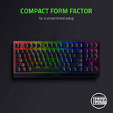 RAZER BlackWidow V3 TKL gaming keyboard, imported from the UK