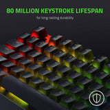 RAZER BlackWidow V3 TKL gaming keyboard, imported from the UK