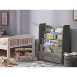 Argos Argos Home Kids Short Book Tidy - Grey- Buy online at McGrocer