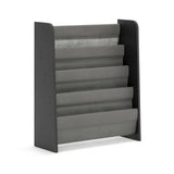Argos Home kids short book tidy grey (British brand)