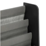 Argos Home kids short book tidy grey (British brand)