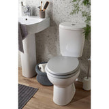 Argos pine slow close toilet seat grey, imported from the UK