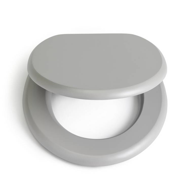 Argos pine slow close toilet seat grey, imported from the UK