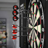 Winmau Blade 6 Championship dartboard set with cabinet (British brand)
