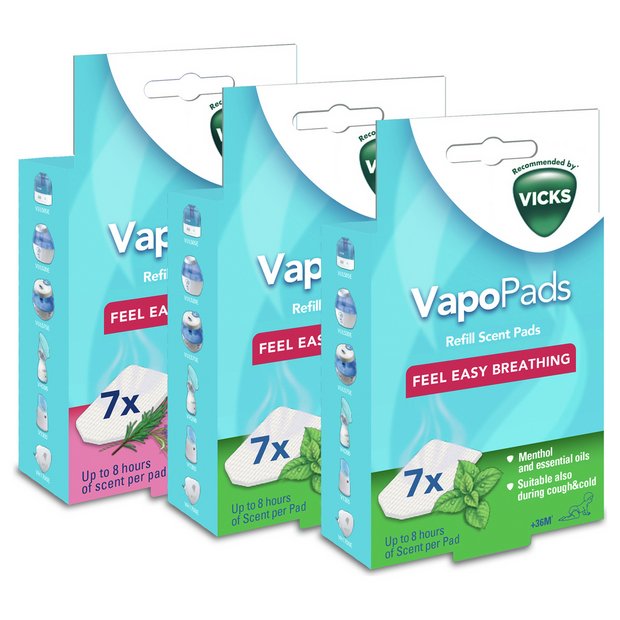 Vicks vapour pads bundle pack x21 - British product