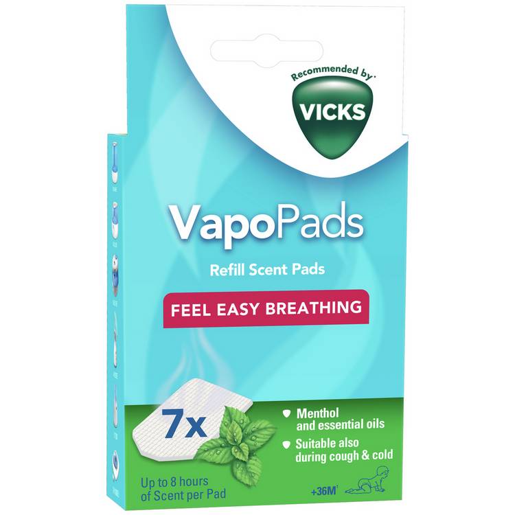 Vicks vapour pads bundle pack x21 - British product