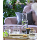 Argos Argos Home Set of 4 Gold Rim Glass Tumblers, 354ml- Buy online at McGrocer