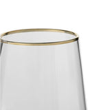 Argos Home set of 4 gold rim tumblers 354ml - British product