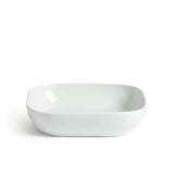 Habitat square white pasta bowls 4 piece (British brand)